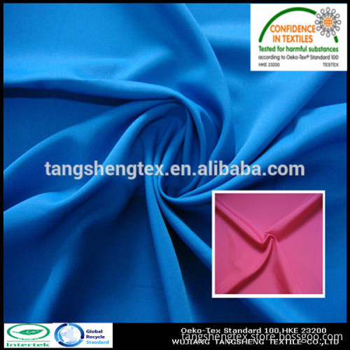 Recycled polyester 190T pongee fabric for shopping bags